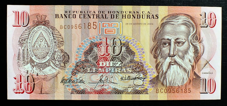10 Lempiras - Honduras